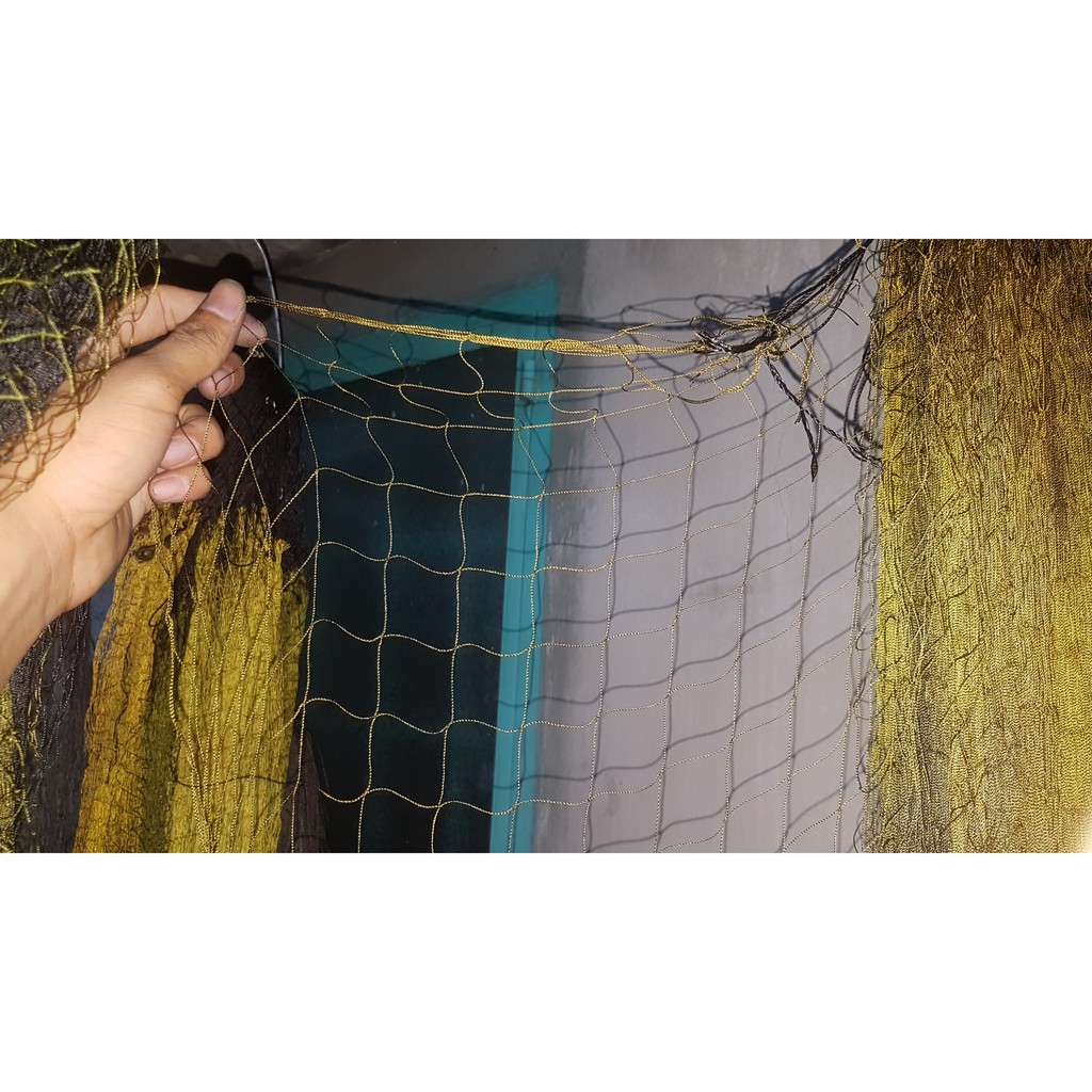 5 tay lưới bẫy rắn 4 phân dài 50 mét cao 50cm ( mỗi tay 10m ) bắt rắn từ 5 lạng tới 2kg đã nhuộm màu tàng hình