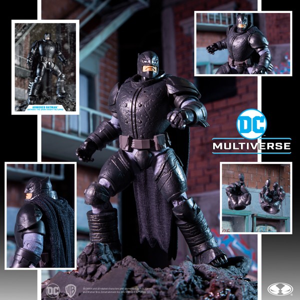 🌟CHÍNH HÃNG🌟 Mô Hình Người Dơi Batman Armored McFarlane DC Multiverse Full Box