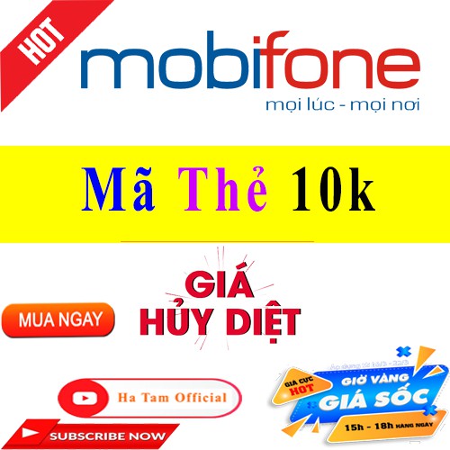 Mã Thẻ Mobiphone 10k
