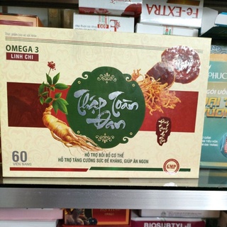 THẬP TOÀN ĐAN- ĐẠI BỔ NGUYÊN KHÍ ( HỒNG SÂM- SỮA ONG CHÚA VÀ CÁC VITAMIN KHOÁN CHẤT)