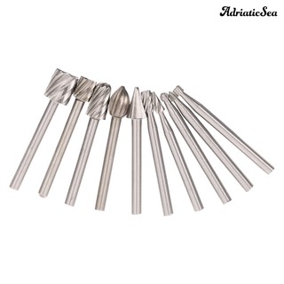 Bộ 10 Mũi Khoan Khắc Gỗ 3mm