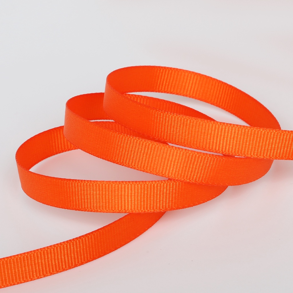 Cuộn Dây Ruy Băng 5 Yard Màu Cam 7Mm/10mm/15mm/20mm/25mm/38mm Trang Trí Tiệc Cưới