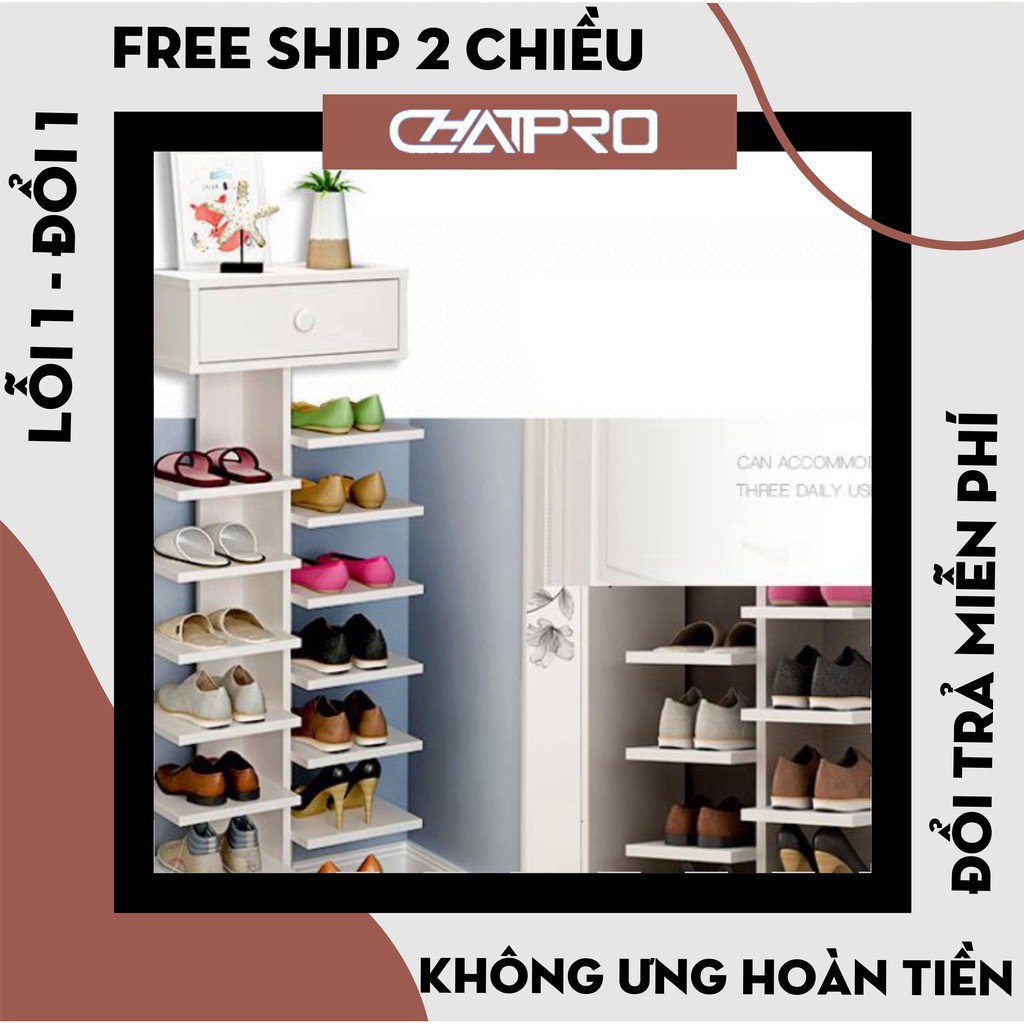 Kệ Để Giày cao Cấp, Kệ Giày Gỗ Hình Cây Cực Tiện Ích