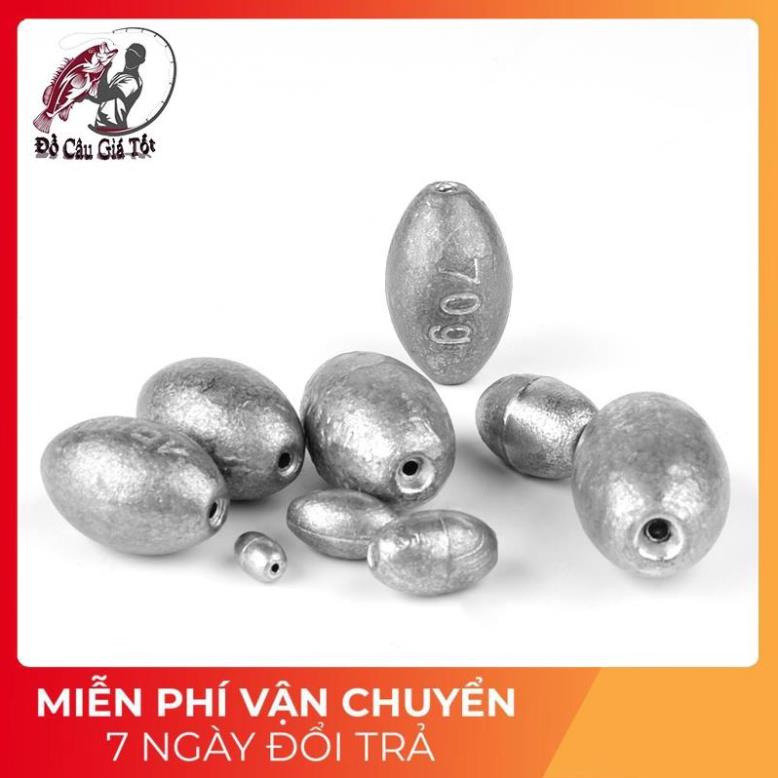 ⭐️⭐️ Chì Câu Cá, Chì Tròn Xuyên Tâm Chất Lượng