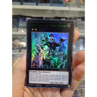 Thẻ Bài Lẻ YugiOh! Mã DLCS-EN119 - Number 45: Crumble Logos the Prophet of Demolition - Ultra Rare (Green) - 1st Edition
