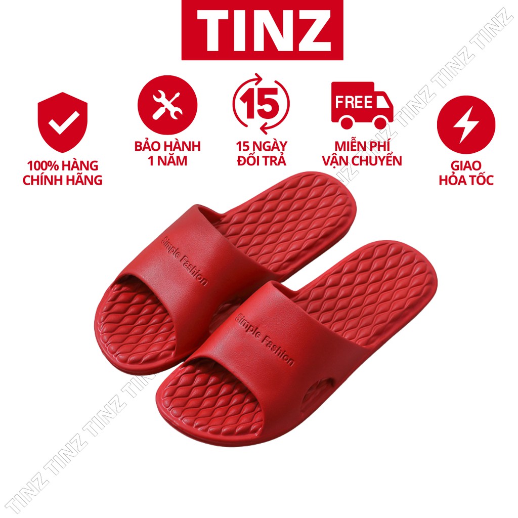 Dép đi trong nhà tắm, nhà vệ sinh, văn phòng nữ nam unisex chống trượt cute cao cấp TINZ|Mã 008