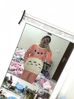 Đồ ngủ lông ( xả 195 + 5k phí shopee )