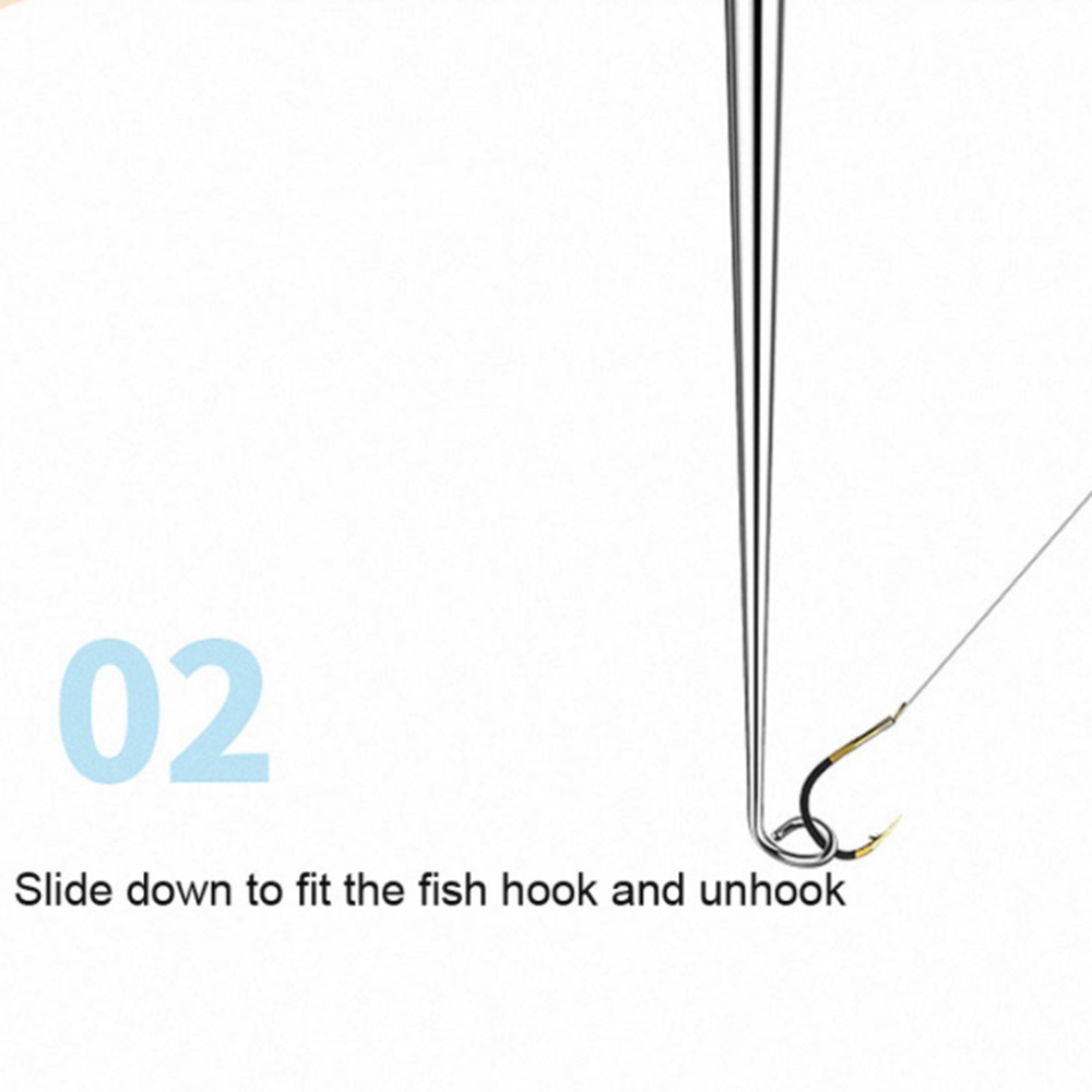 Dụng cụ gỡ lưỡi câu cá bằng thép không gỉ