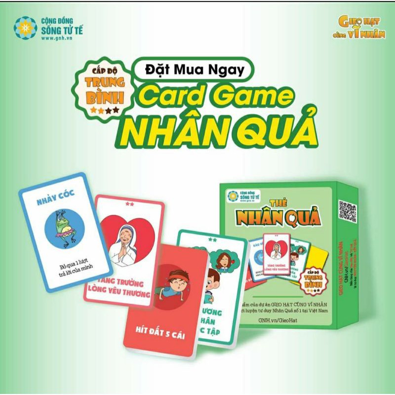 Bộ Thẻ Nhân Quả ( cấp độ trung bình)
