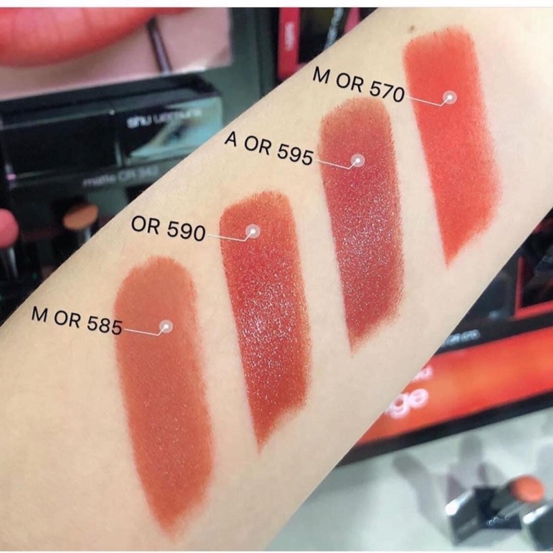 SON SHU MA 570 ĐỎ CAM FULLBOX FULLSIZE HÀNG CHÍNH HÃNG