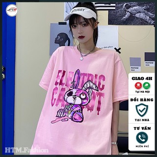 Áo thun unisex, Áo thun oversize hot hit unisex tay lỡ freesize in Elic Carot TL86.9