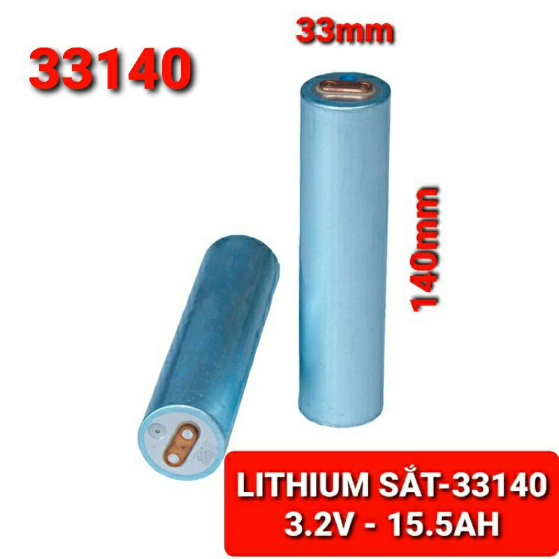 achun.vn - PIN SẮT - 33140 - 3.2V - 15.5AH DÒNG XẢ CAO