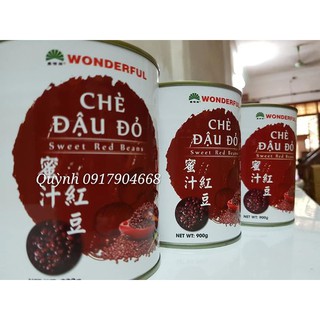 chè đậu đỏ Wonderful 900g