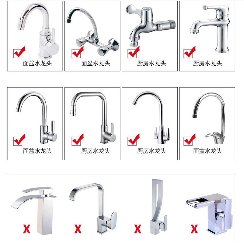 Đầu Lọc Nước Gắn Vòi Bồn Rửa Tiện Lợi
