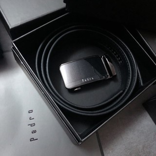 Nịt Pedro logo cạnh dưới bo góc - NN174