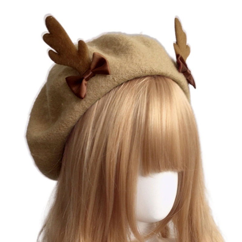Nón Beret Len Thoáng Khí Thời Trang Lolita Dành Cho Nữ