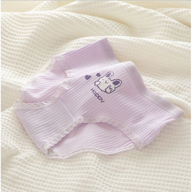 Đồ lót nữ cotton trơn thoáng mát, kháng khuẩn, thấm hút mồ hôi | BigBuy360 - bigbuy360.vn