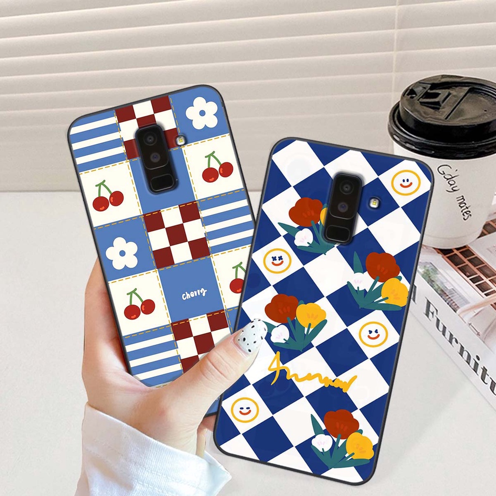 Ốp Samsung J8 họa tiết hoa, gấu thời trang, ốp dẻo bền đẹp