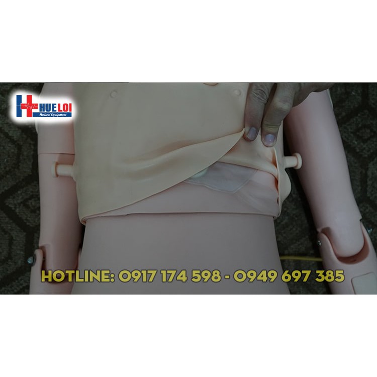 MÔ HÌNH CƠ THỂ NAM THỰC HÀNH ĐIỀU DƯỠNG CƠ BẢN