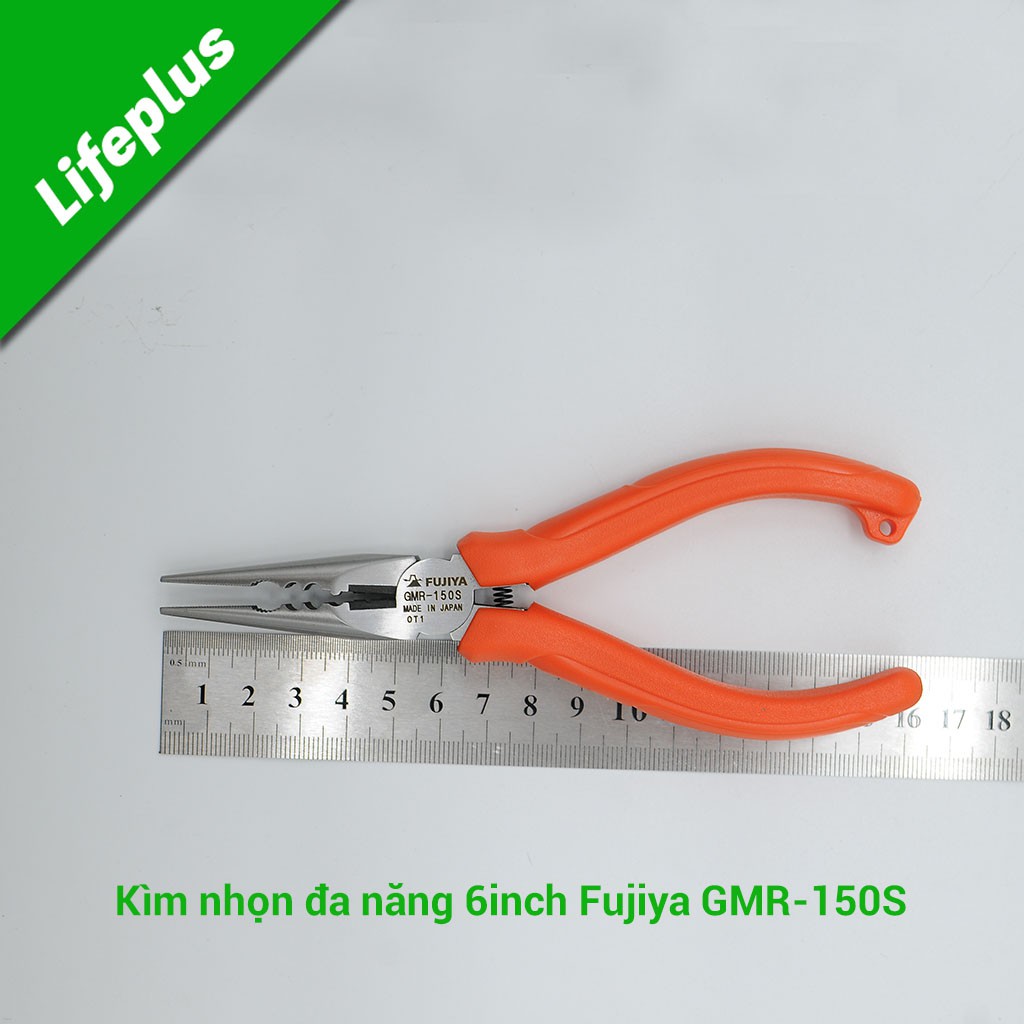 Kìm mỏ nhọn đa năng 6inch Fujiya GMR-150S