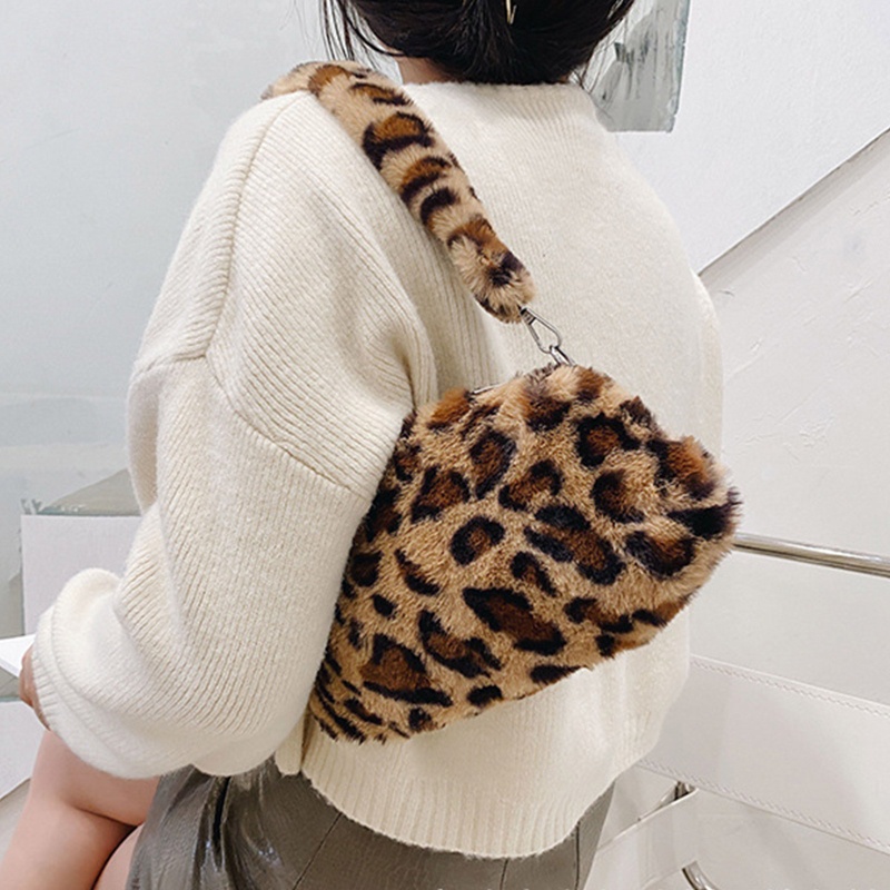 Túi Bông Xách Tay Họa Tiết Bò Sữa Thời Trang Thu Đông Dành Cho Nữ