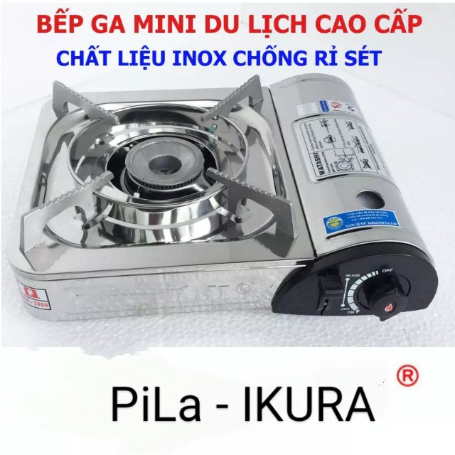 Bếp Gas Du Lịch Cao Cấp IKuRa giảm hao gas