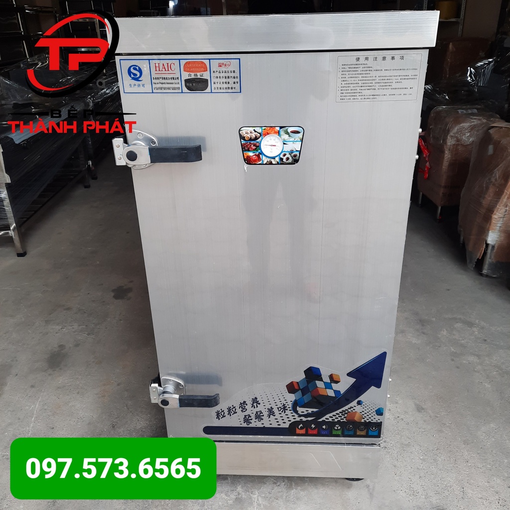 Tủ nấu cơm 12 khay giá siêu rẻ, Bảo hành 12 tháng, Chạy điện cực tiết kiệm