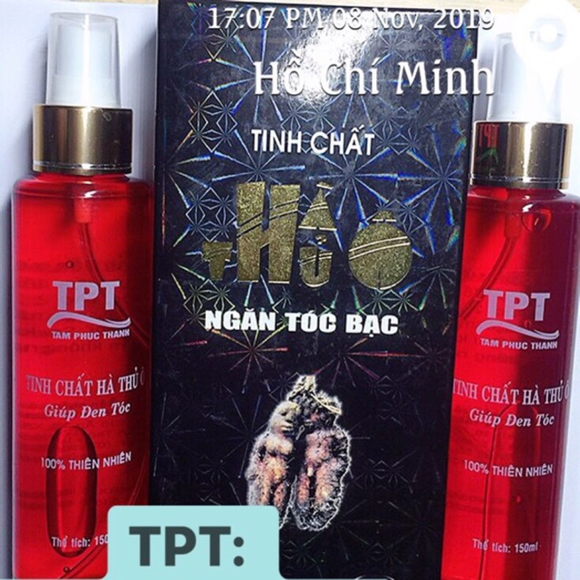 TINH CHẤT HÀ THỦ Ô TÂM PHÚC THÀNH NGĂN BẠC TÓC SỚM