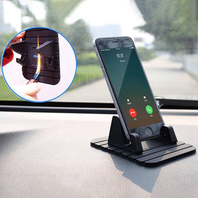Đế đỡ điện thoại chống trượt trên xe hơi chất liệu cao su | BigBuy360 - bigbuy360.vn