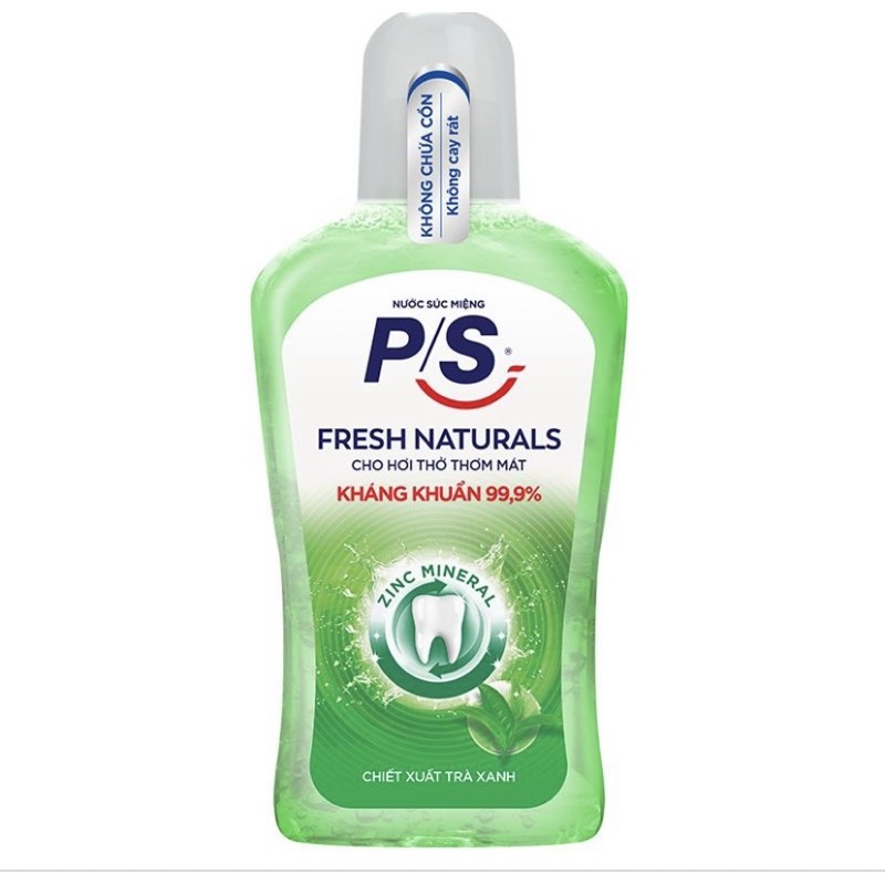 Nước Súc Miệng P/S Fresh Naturals 500ml