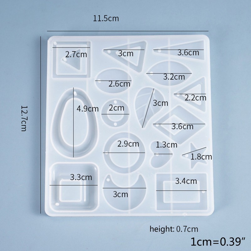 Khuôn silicon làm trang sức thủ công tiện lợi