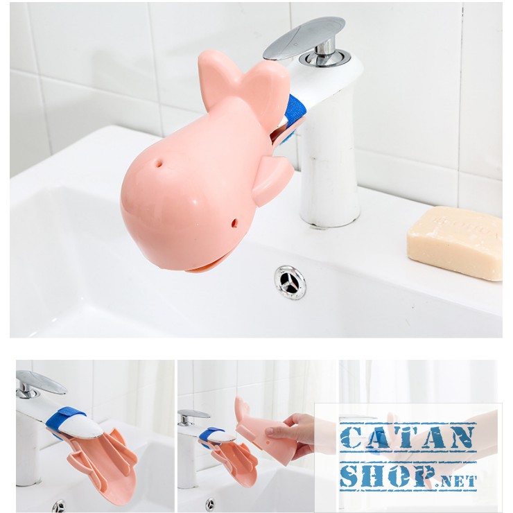 Vòi nước trang trí gắn lavabo nối dài vòi giúp bé rửa tay dễ dàng BB04-VNC