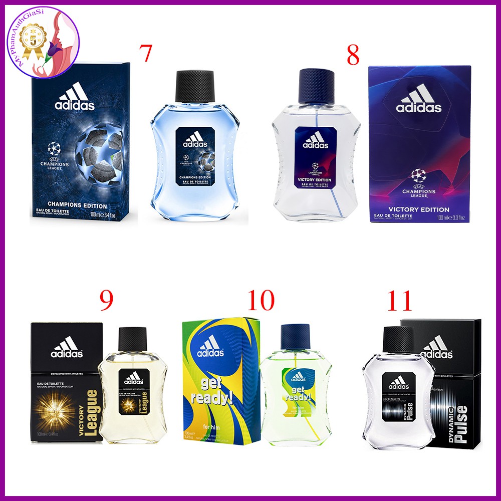 Nước Hoa ADIDAS Nam Tính - Phong Cách - Lịch Lãm - Lưu Hương Lâu - 100ml Made in EURO