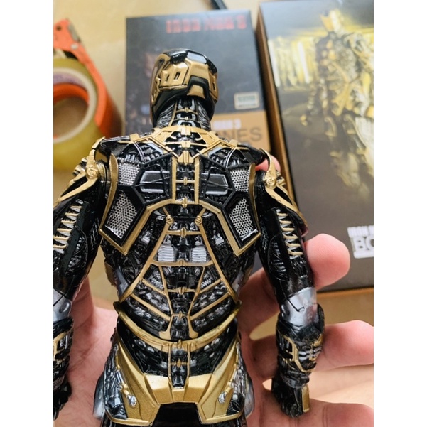 Mô hình Iron man Mk 41 bone đỏ, bone đen chính hãng Crazy toys - Avengers