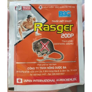 Thuốc Diệt Chuột - Rasger 20DP - Gói 10g
