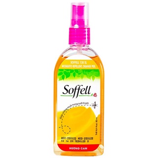 Xịt chống muỗi soffell hương cam 80ml soffell h.cam