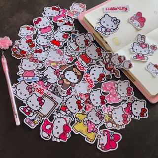 Set sticker Hello kitty hình dán