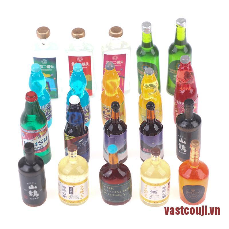 Set 20 Chai Nước Mini 1: 12 1: 6 Cho Nhà Búp Bê