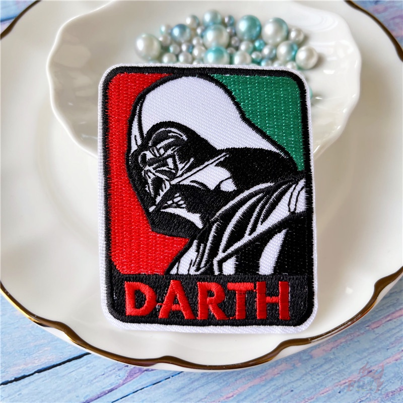 ☸ Miếng Dán Ủi Trang Trí In Hình Star Wars: Trooper Darth / The Mandalorian: Đây Là Miếng Vá ☸ 1 Sticker Ủi Thêu Hình Huy Hiệu
