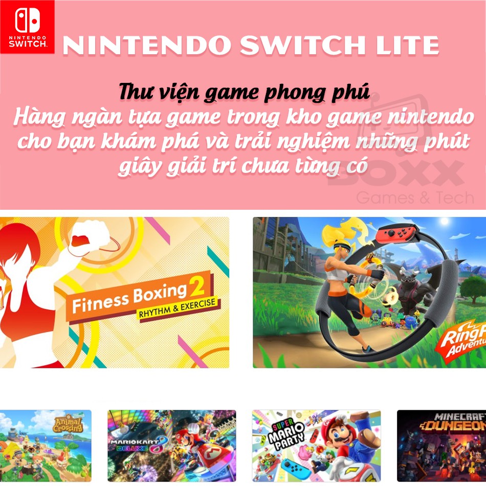 Máy Nintendo Switch Lite Màu Gray, bảo hành 12 tháng kèm quà tặng