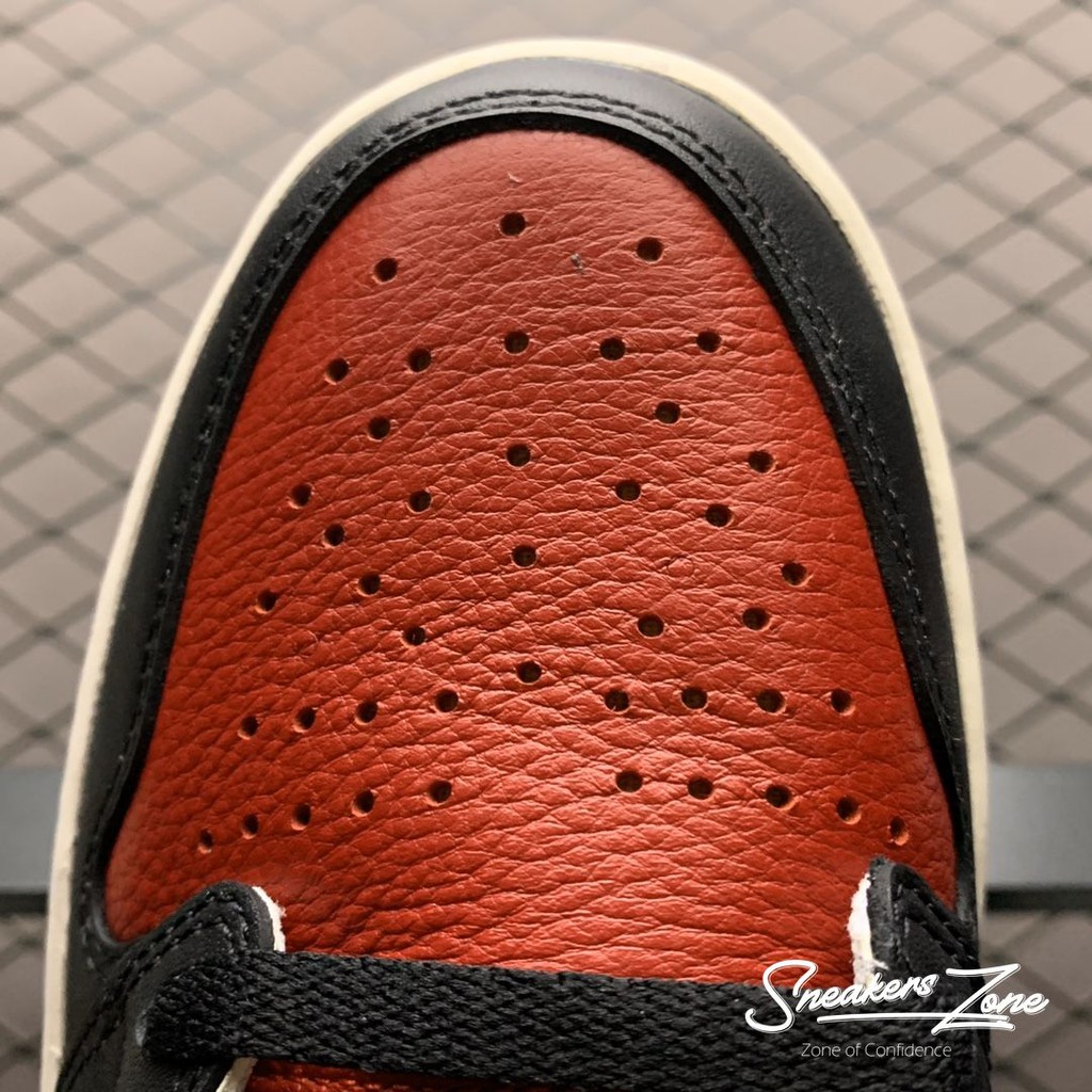 (FREESHIP+HỘP+QUÀ) Giày thể thao AIR JORDAN 1 Retro High Bred Toe màu đỏ trắng cao cổ Cho Cả Nam Và Nữ | BigBuy360 - bigbuy360.vn