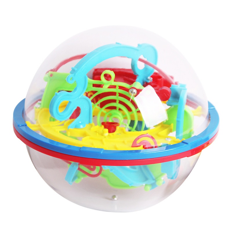 Quả Bóng Mê Cung 3D Có Thể Xoay 100 Bước Cho Trẻ Em