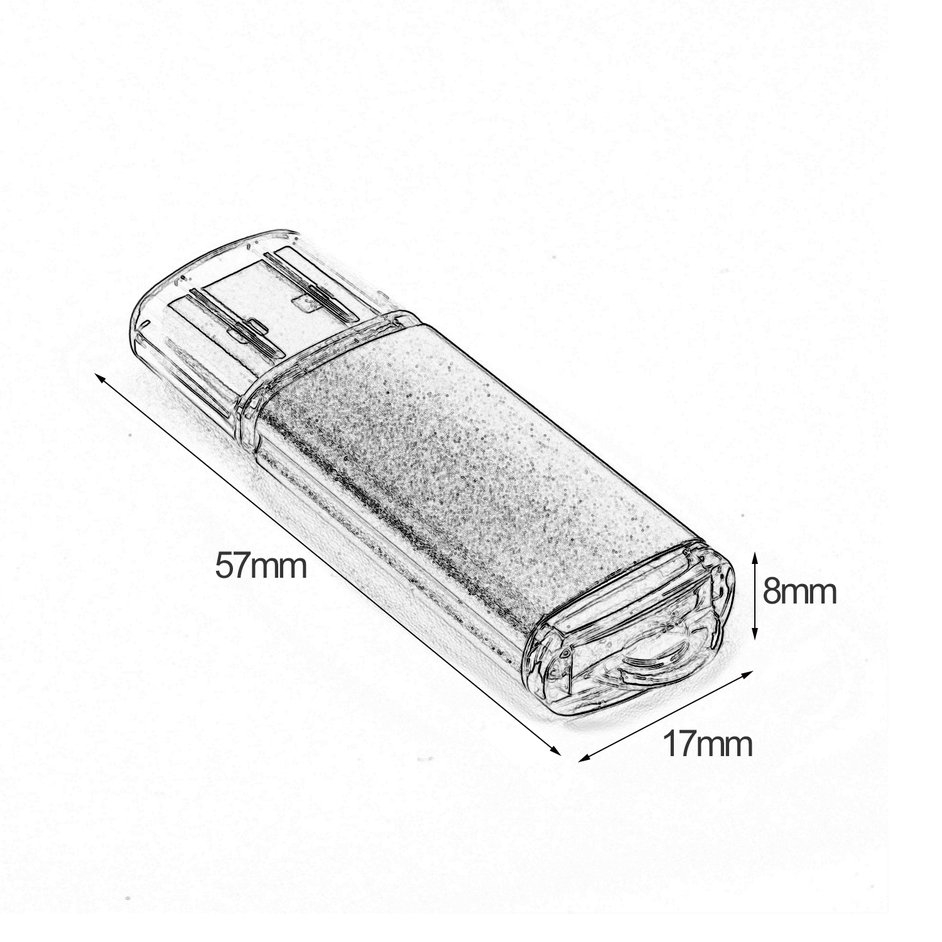 Bộ 5 Usb 2.0 128mb Hình Cây Bút Sáng Tạo