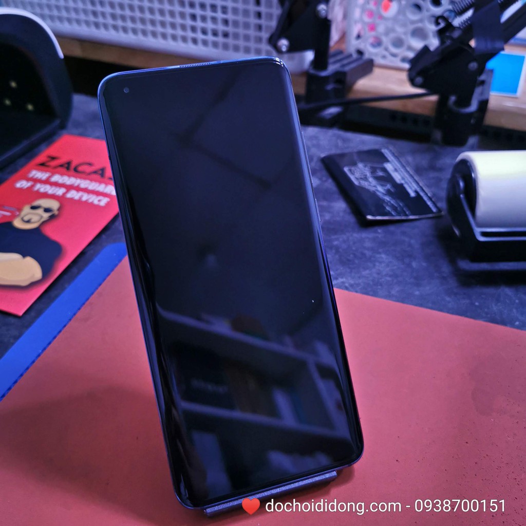 Miếng dán cường lực Xiaomi Mi 10/ Mi 10 Pro Zacase keo UV cao cấp