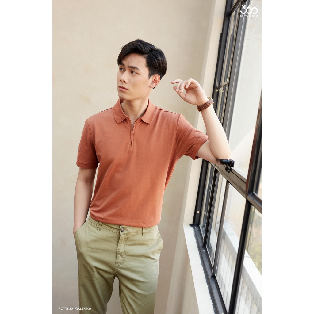 Áo polo trơn chất liệu cao cấp chống bai gião thương hiệu 360 Boutique - POTTK304