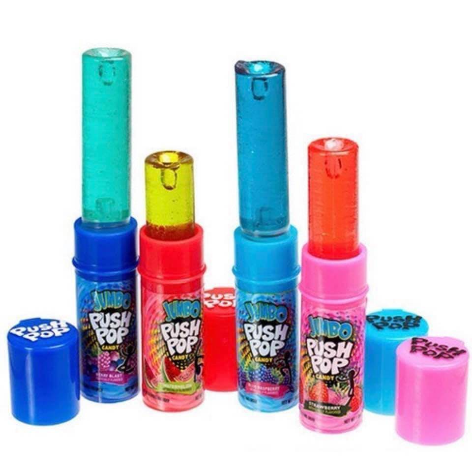 (SET 2 ỐNG) Kẹo son môi PUSH POP CANDY - Thái Lan