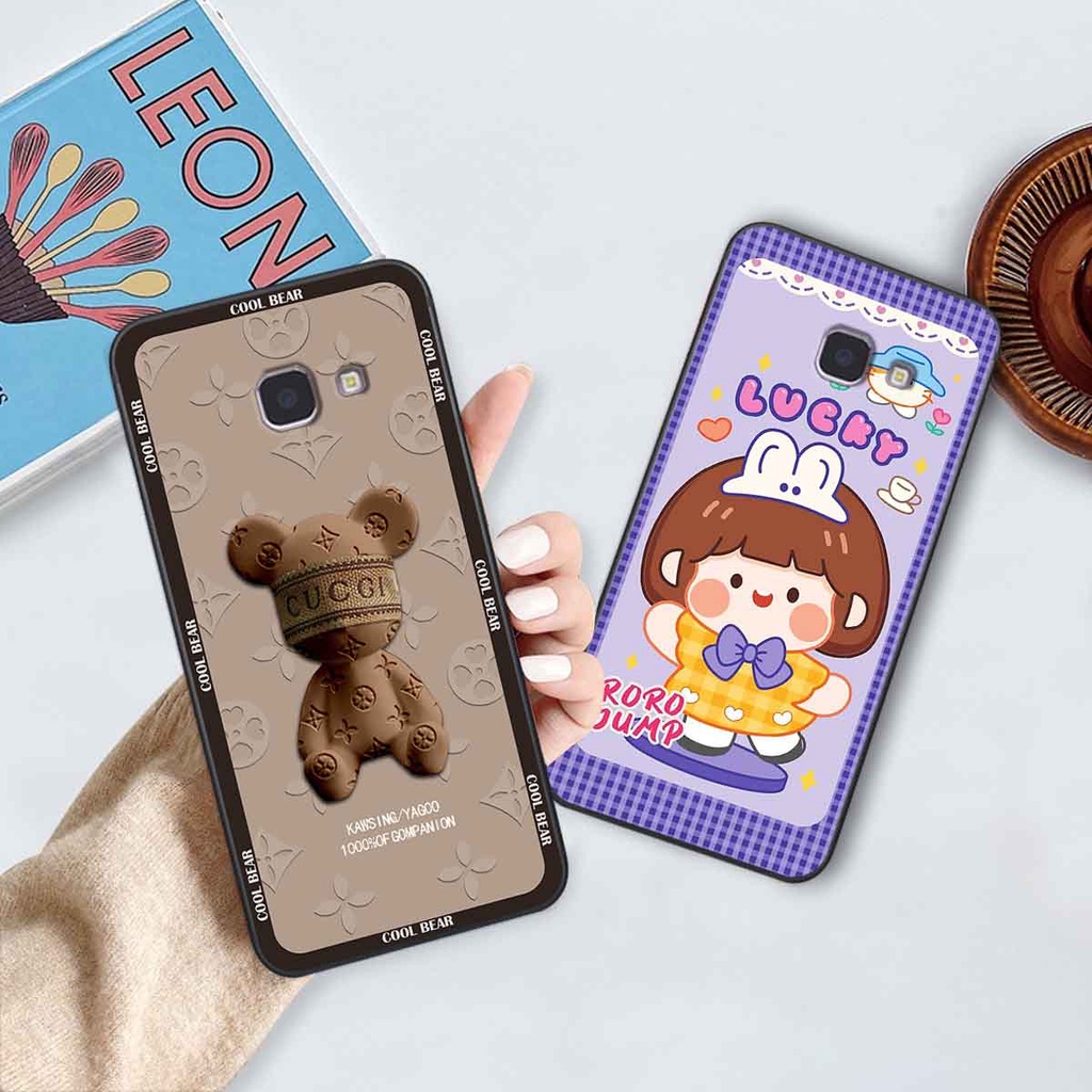 Ốp Samsung J5 Prime bear brick, gấu đáng yêu, dễ thương