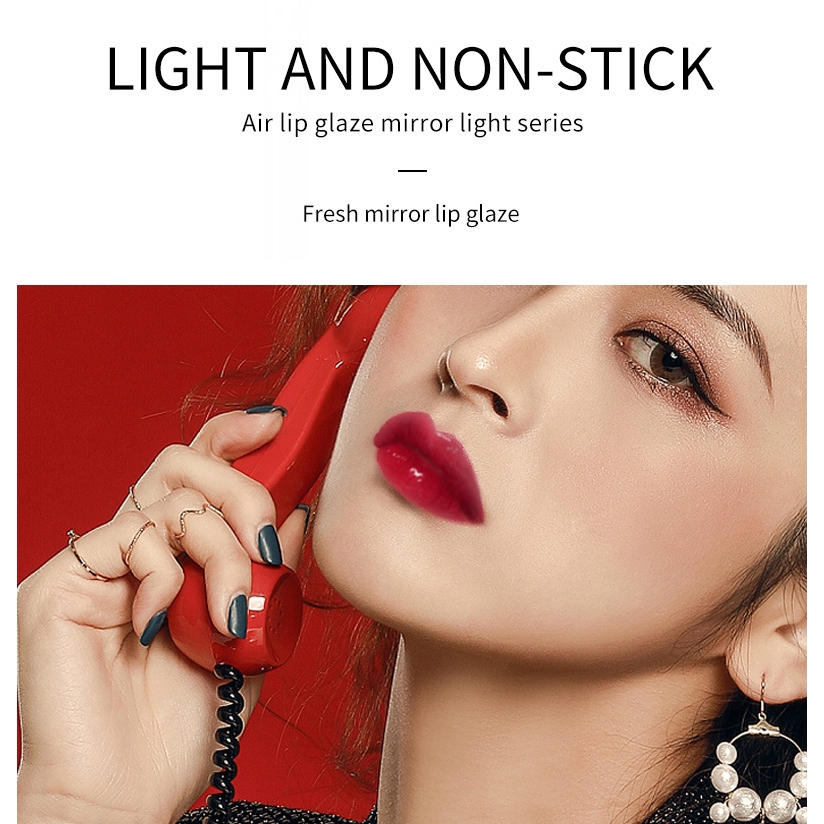(Hàng Mới Về) Son Bóng Hiệu Ứng Gương Chống Thấm Nước Dưỡng Ẩm Lâu Trôi | BigBuy360 - bigbuy360.vn