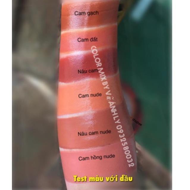 [qtmn] -  Màu đỏ rượu làm son HandMade