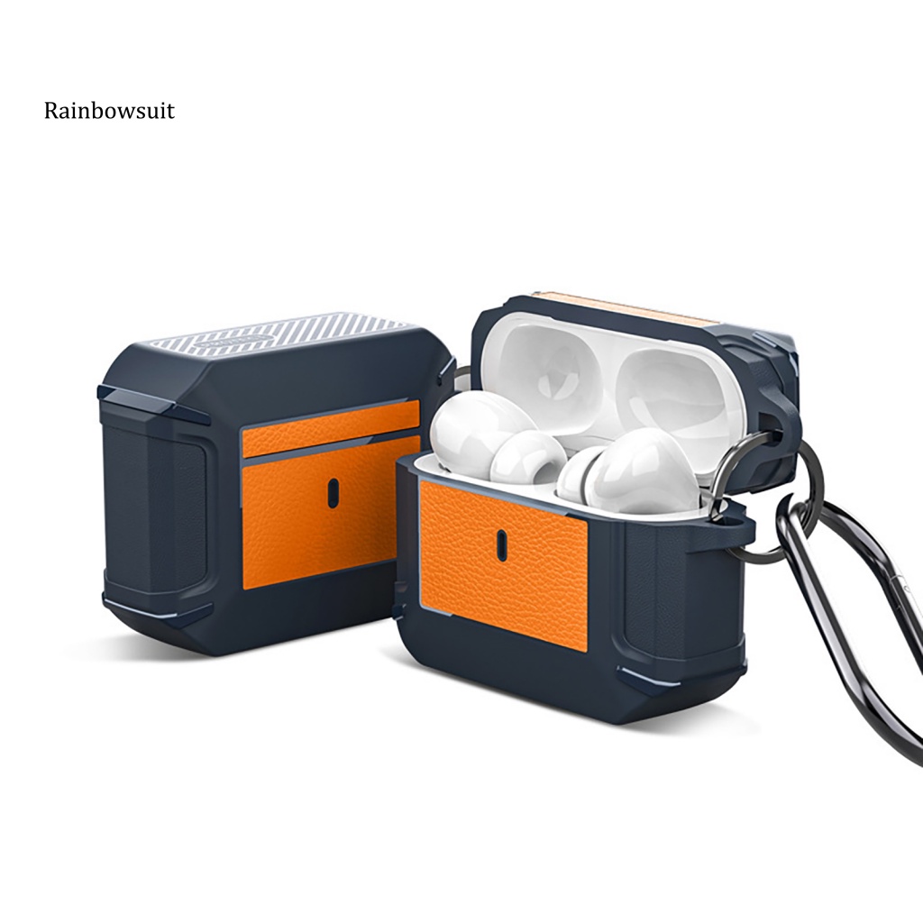 Vỏ Bảo Vệ Hộp Sạc Tai Nghe Thể Thao Không Dây Chống Sốc Có Lỗ Đảo Ngược